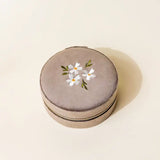 Round Jewelry Case