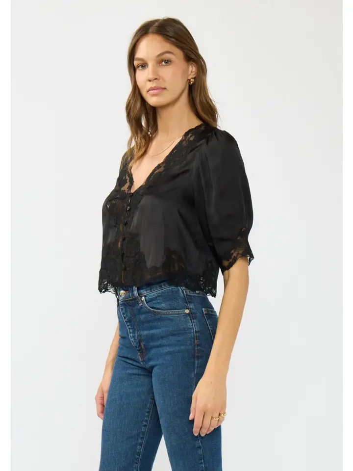 The Lux Satin Blouse