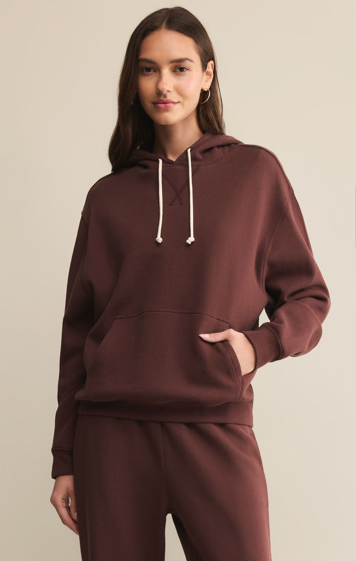 Coastal View Hoodie - Sandalwood