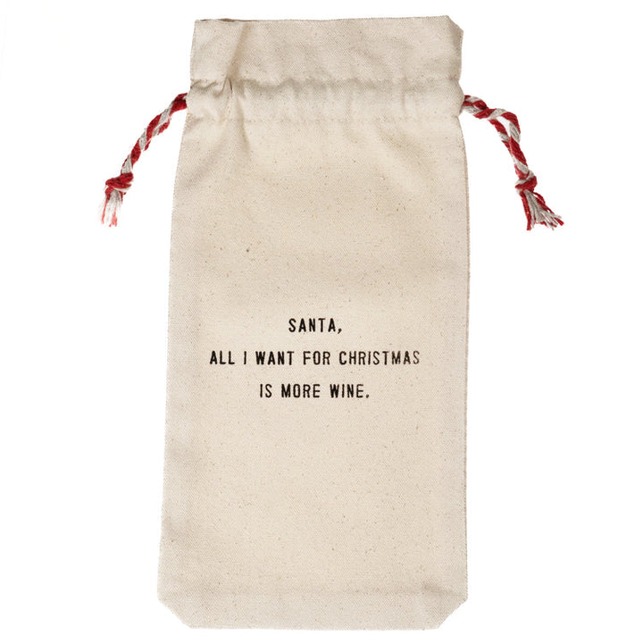 All I Want for Christmas - Wine Bag